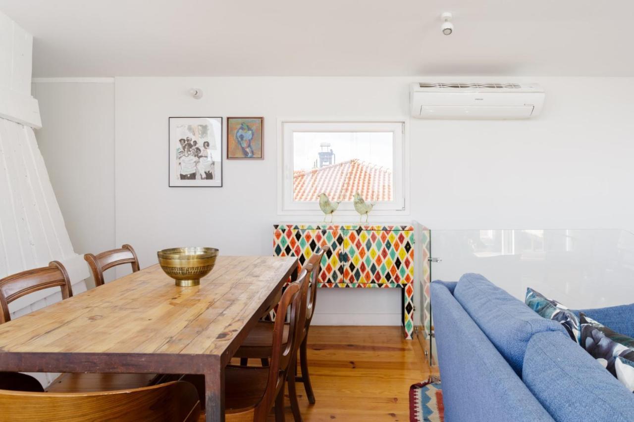 Amazing Rooftop Terrace With River And Historic City View 4 Bedrooms 4 Bathrooms Ac 19Th Century Building Chiado Lisboa المظهر الخارجي الصورة