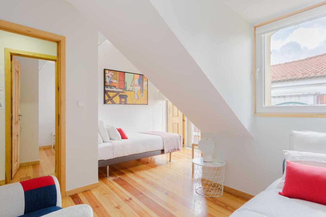 Amazing Rooftop Terrace With River And Historic City View 4 Bedrooms 4 Bathrooms Ac 19Th Century Building Chiado Lisboa المظهر الخارجي الصورة