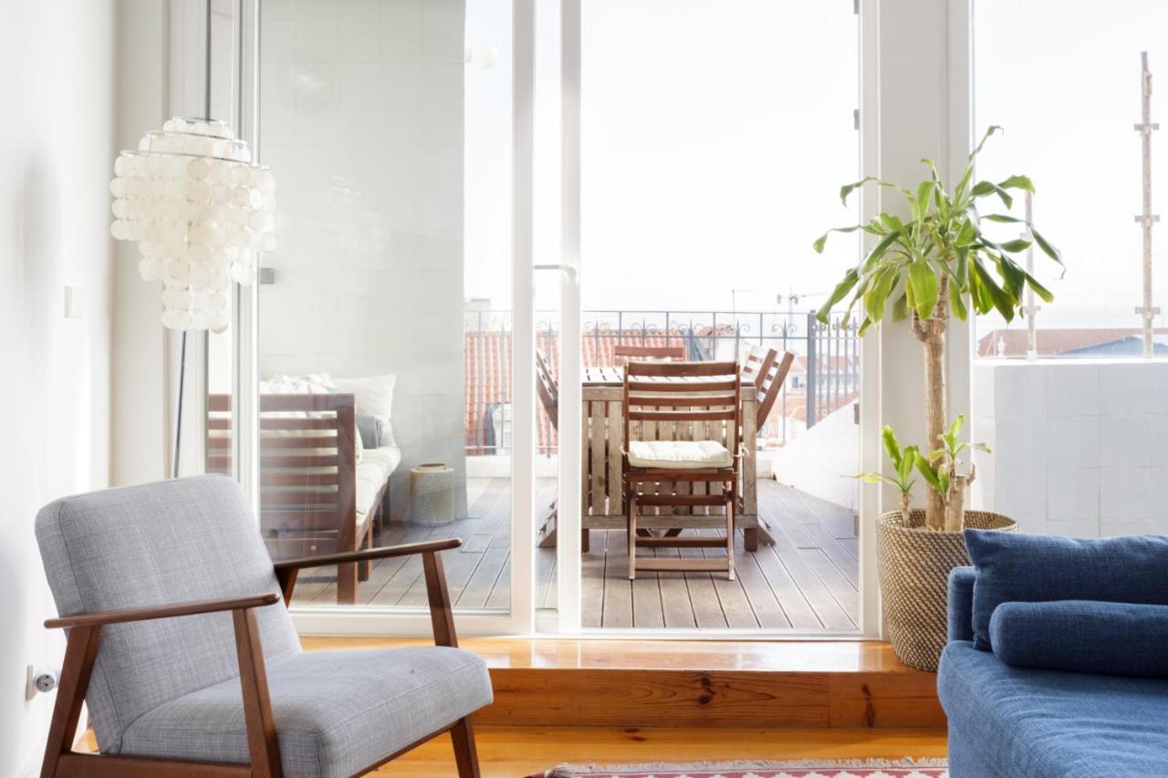 Amazing Rooftop Terrace With River And Historic City View 4 Bedrooms 4 Bathrooms Ac 19Th Century Building Chiado Lisboa المظهر الخارجي الصورة
